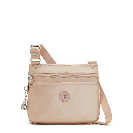 Kipling Emmylou Metallic Crossbodytassen Goud | België 2106BE